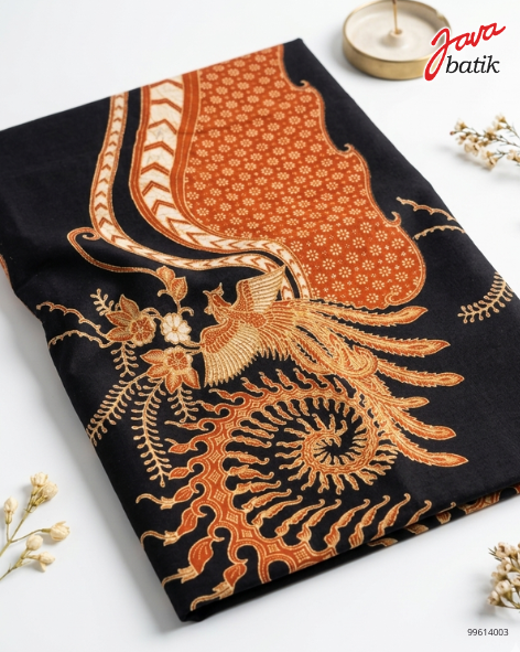 Kain Potongan Cap Doby Burung Oren CB54K