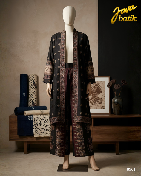 Setelan Atasan Bolero + Celana Kombinasi TA013