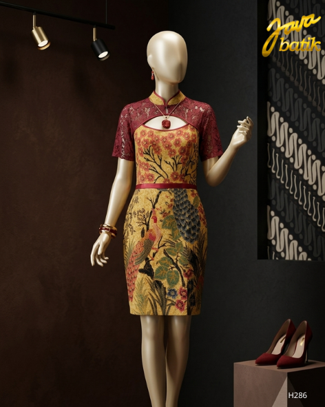 Dress Burung, Bunga H286