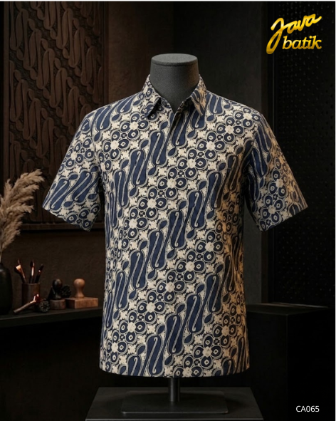 Hem Dobby Parang Biru CA065